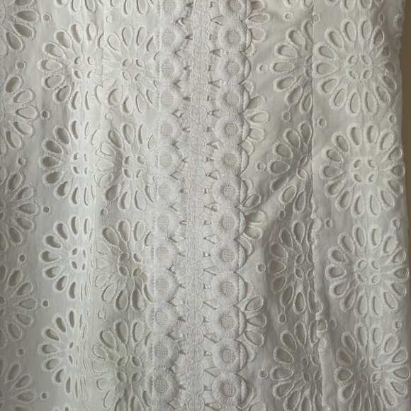 LILLY PULITZER White Crochet Mini Dress - Size 0 - Beautiful Condition! - Picture 2 of 7